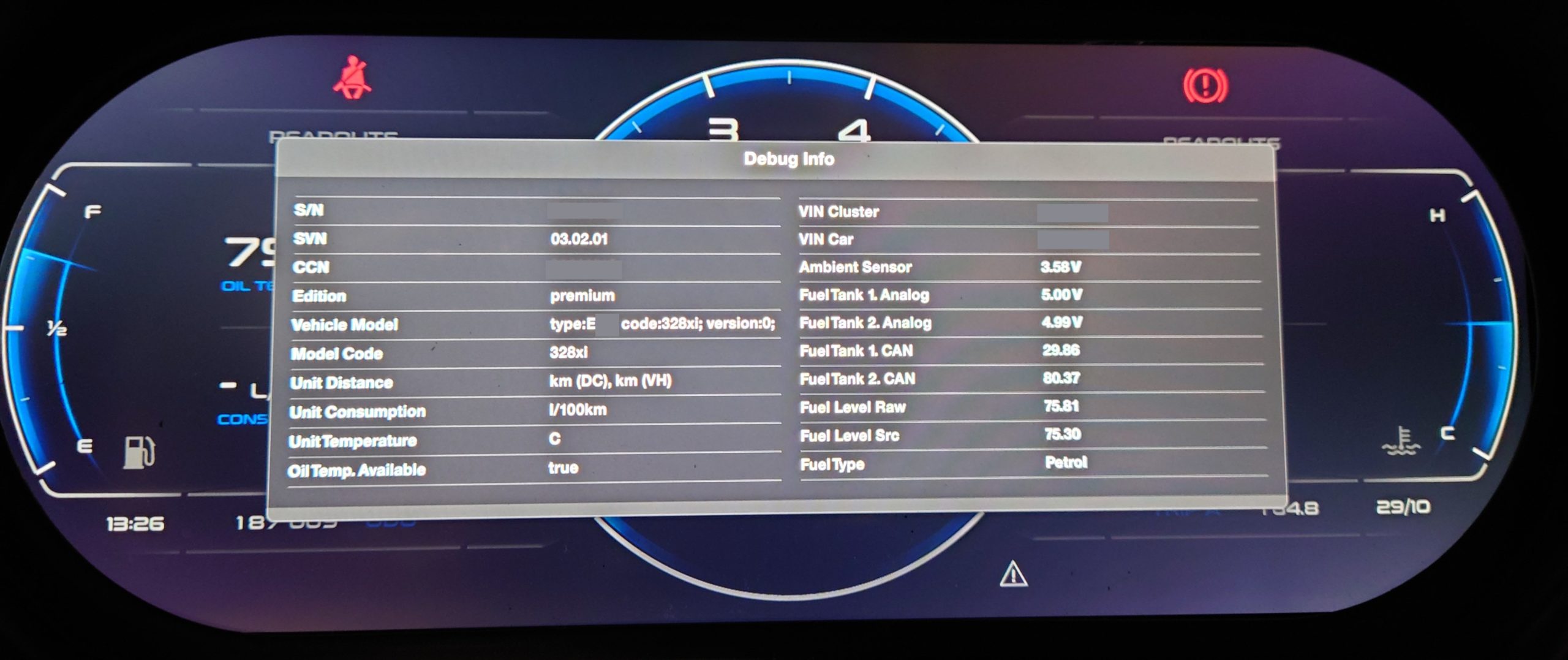 Investigating the ID4Motion Digital Cluster